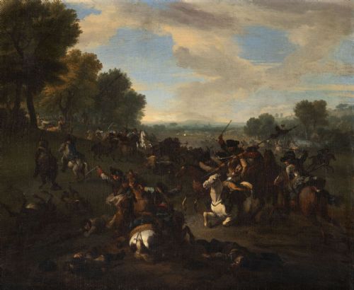 Scena di battaglia