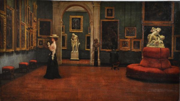 Andrea Becchi（卡尔皮，1849年11月15日 - 摩德纳，1926年）The Galleria Estense
    